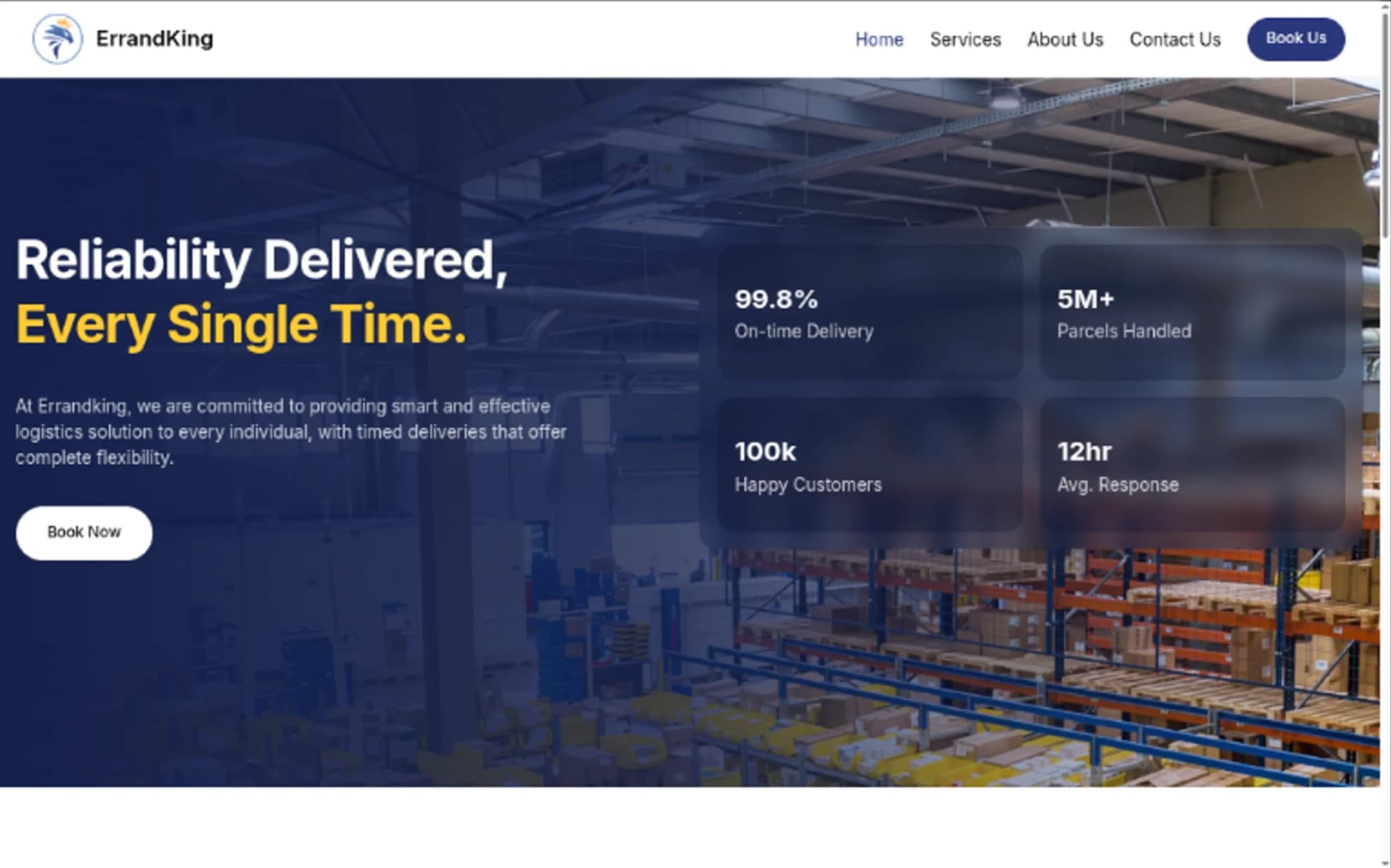 Errandking site preview